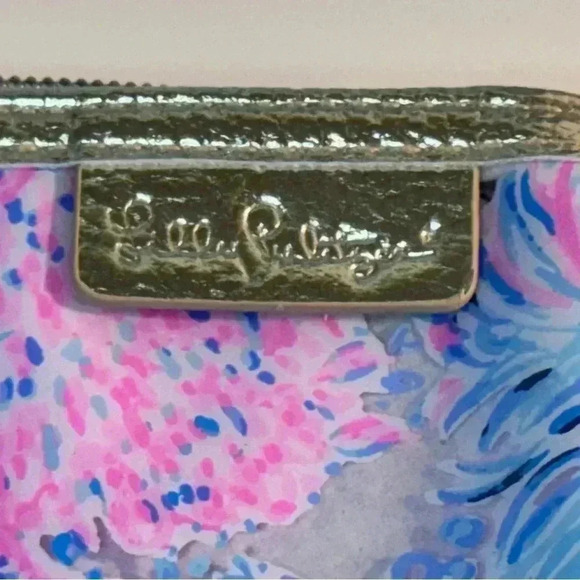 NWT! Lilly Pulitzer Celestial Blue pouch! - Picture 14 of 16